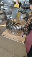 Ventilateurs de ventilation spirale à énergie éolienne en acier inoxydable pour atelier WENCHENG