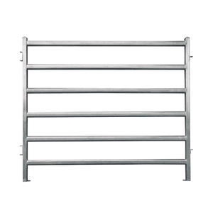 Panneaux de clôture pour chevaux en métal galvanisé de 12 pieds Panneaux d'enclos ronds Panneaux pour bétail - Product Image 2