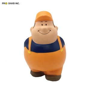 Promotional Toys PU Foam Anti Stress <b>Ball</b> Garbage Bert Shaped PU Stress <b>Ball</b> Toys - Product Image 4