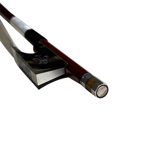 Sinomusik คันธนูไวโอลินวิโอลาคุณภาพสูงอุปกรณ์ดนตรีอื่นๆโบว์ไวโอลินแปดเหลี่ยมพร้อมกบและสกรู - Product Image 2