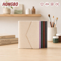 Portefeuille Etsy Hot Ins A6 en cuir de crocodile avec 6 anneaux dorés couverture d'agenda style spirale feuille de mouche cadeau parfait