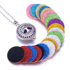 Pendentif arbre de vie en acier inoxydable à vente chaude, diffuseur d'huiles essentielles d'aromathérapie, pendentif médaillon ouvert en forme de hibou, collier parfumé - Product Image 6