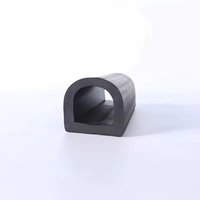 D-Shape Dock Anti-Collision Gunwale Caoutchouc Fender Guard D-Type Marine Ship EPDM Bumper Strong Shock Dining Home Office
