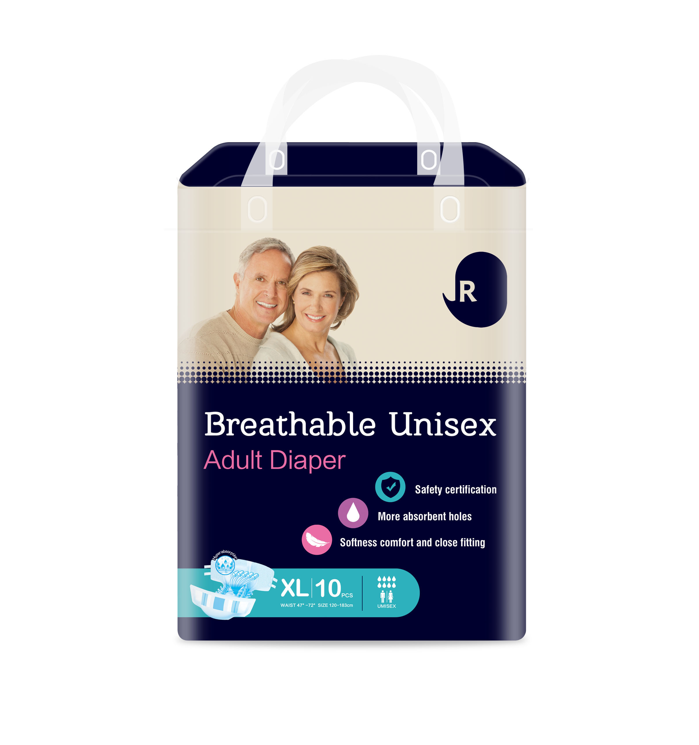 Ультра толстый недержание Дешевые OEM ABDL одноразовые взрослые подгузники образцы