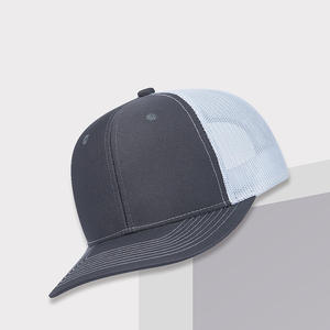 <span class=keywords><strong>Gorra</strong></span> <span class=keywords><strong>Trucker</strong></span> de Seis Paneles de Algodón Puro con Logotipo Personalizable, Tela de Velour/Franela, <span class=keywords><strong>Gorra</strong></span> de Béisbol de Malla Simple para Todas las Temporadas, Bordado - Product Image 2