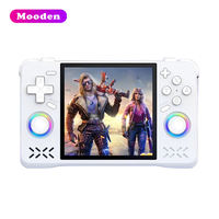 Console de Jeu Portable S XF40H 64 Go Linux Écran IPS 4,0'' Prend en Charge le WiFi 5G Manette Lumineuse Lecteur Vidéo de Poche Portable Cadeau
