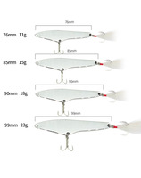 Or argent métal VIB leurres fortes Vibrations vives cuillère leurre pêche appât grand couteau paillettes leurre paillettes attaché plume crochet