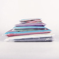 Sacs à fermeture éclair givrés pour vêtements/Sac en plastique refermable à fermeture éclair pour emballage de maquillages/articles de toilette/t-shirt/bikini