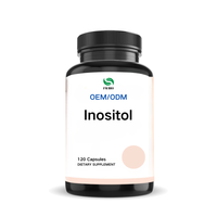 Capsules d'inositol |   99% Pur |   Soutien de l'humeur et du métabolisme : Capsules personnalisées d'inositol, berbérine et folate – Formule bien-être pour femmes