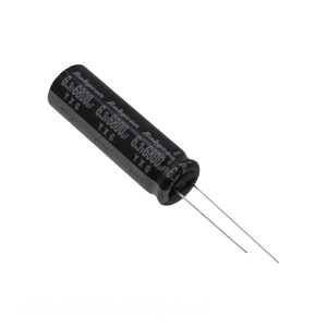 Condensador Original de Orificio Pasante 6.3YXG6800MEFC12.5X40, Aluminio, 6800uF, 20%, 6.3V, Radial - Product Image 1