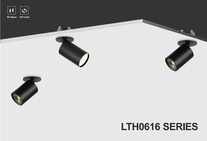 PNY Personnalisé Down Light GU10 Luminaire Aluminium Angle Réglable Encastré Led COB Downlight Aluminium CRI90 Moderne - Product Image 2