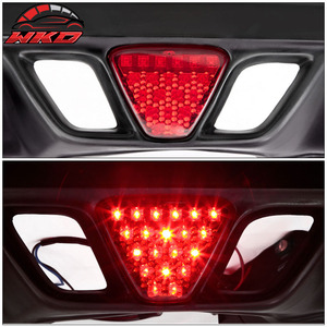 Compatible con Acura RSX Coupe 2Dr 05-06, alerón trasero estilo Mugen con luz de freno LED, piezas de automóvil, accesorios automotrices - Product Image 5