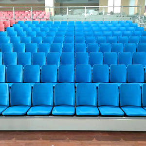 Yüksek Kapasiteli İstiflenebilir Katlanır Sandalyeler, Sırtlıklı HDPE Malzeme, Stadyumlar, Etkinlik Salonları ve Ticari Kullanım için 200kg Kapasite - Product Image 2