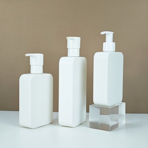 High-quality White Hand Soap Plastic Lotion <b>Pump</b> <b>Bottle</b> with White Cap 500ml Custom Skincare Shampoo Lotion <b>Pump</b> <b>Bottle</b> - Product Image 2