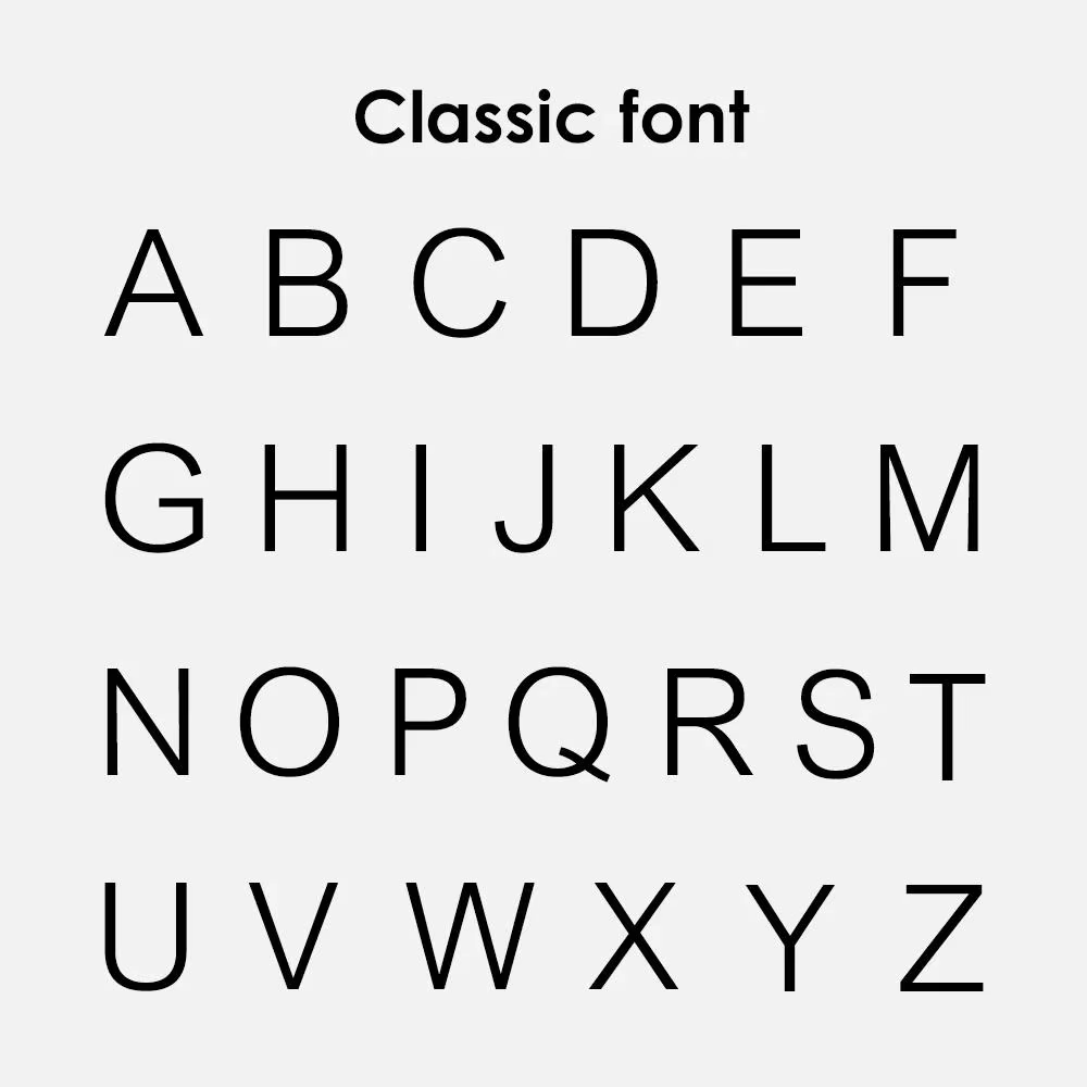 A1 Font