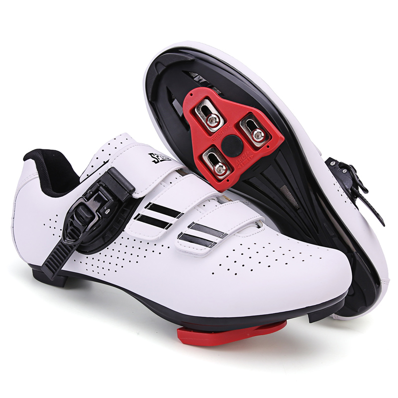 # Racing Cycling Shoes for Men &amp; Women Size 35–47 – PU Upper All-Season Clipless Bike Shoes for Road Cycling, MTB, Racing &amp; Outdoor Riding
