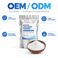 Collagène bovin hydrolysé certifié GMP, riche en protéines, en poudre, 2 kg/sac, pour la santé des cheveux, de la peau, des ongles et des articulations
