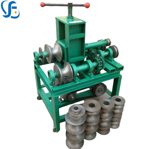 <span class=keywords><strong>Cintreuse</strong></span> automatique de tubes à 3 rouleaux Machine à rouler les tubes carrés ronds Alliage d'acier inoxydable avec composant de noyau de moteur semi-automatique - Product Image 5