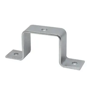 High Quality Zinc Plated Silver Metal Ceiling Lights Saddle Bracket