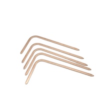 2 pièces/lot, dissipateur thermique en cuivre plat fritté 8x3x250mm, radiateur de refroidissement pour ordinateur portable, processeur/GPU, carte vidéo, tube oblate DIY, fermeture éclair