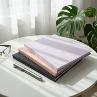 Cuaderno de Tapa Dura A5 en Oferta, Forrado en Cuero PU, Escritura Suave, Notas Diarias, Reuniones