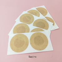 Coussinets en tissu non tissé anti-transpiration Sport Patch mammaire pour hommes jetable Invisible Anti-frottement Patch mamelon couverture bande