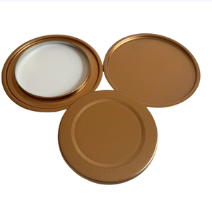 Ba mảnh thiết lập của kim loại dễ dàng mở cuối tinplate mũ cho công nghiệp đóng hộp trà bao bì chai nắp & đóng cửa - Product Image 1