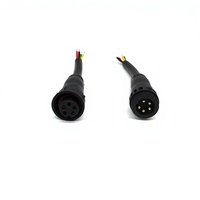 Câble électrique M20 extérieur multi-contacts mâle-femelle à fixation par vis en cuivre compatible FPC étanche IP67/IP68 pour bande LED