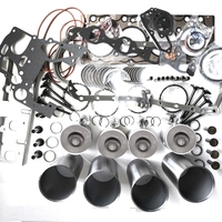 Kit de révision complet 4JB1T avec chemise de cylindre et piston 2.8T Turbo pour ISUZU ELF NKR100P JMC N720 N800