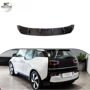 Diffuseur de pare-chocs arrière en fibre de carbone pour <span class=keywords><strong>BMW</strong></span> Série <span class=keywords><strong>I3</strong></span> I01 4 portes 2018-2020 - Product Image 6