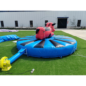 Toro Mecánico Inflable de PVC Comercial Directo de Fábrica con Colchón de Seguridad, Equipo de Carnaval para Adultos y Niños - Product Image 3