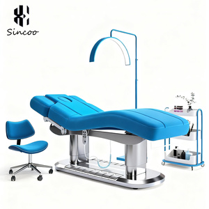 Fauteuil de <span class=keywords><strong>Massage</strong></span> Chauffant Électrique à Bas Prix pour Spa Soin Esthétique et Cils Lit de Beauté Vibrant Table de Soin pour Salon Médical Hôtel et Chambre - Product Image 4