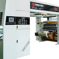 Machine de laminage sans solvant A400 avec mélangeur de colle PU automatique intégré pour une production à haute vitesse