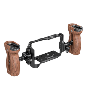 Sony Alpha ZV-E10 IIカメラ用 軽量カメラケージ アルミニウム製 ビデオカメラリグ コールドシュー・NATOレール付き - Product Image 5