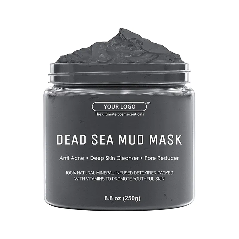 ARTMISS Private Label Anti Aging Mask Black Dead Sea Mud Mask Magnetic Nourishing Moisturizing Clay Mask
