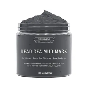 Artmiss-Anti-Aging-Ton maske, Eigenmarke, schwarz, Schlamm maske aus totem Meer, magnetisch nährend, feuchtigkeit spendend