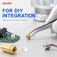Nouveau module de diode laser bleu NewZhonna 450nm 80mW, tête focalisable à faisceau pointiforme TO-5.6mm, source lumineuse pour gravure DIY, capteur de positionnement, CE