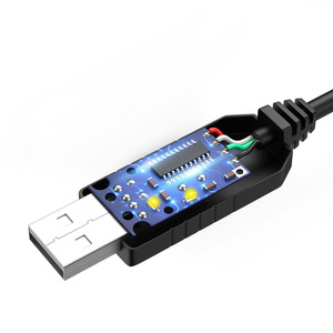 Câble de téléchargement USB vers TTL, câble de mise à niveau pour microcontrôleur USB vers port série, puce FTDI, blindage tressé, gaine en PVC - Product Image 5