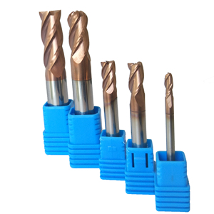 ดอกกัดคาร์ไบด์เคลือบ AlTiN 4 ฟลุต สำหรับเหล็กและเหล็กกล้าไร้สนิม - Product Image 3