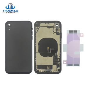 Coque complète de châssis pour <span class=keywords><strong>iPhone</strong></span> et <span class=keywords><strong>XR</strong></span>, couvercle verre, batterie arrière, châssis central, pièces latérales - Product Image 1