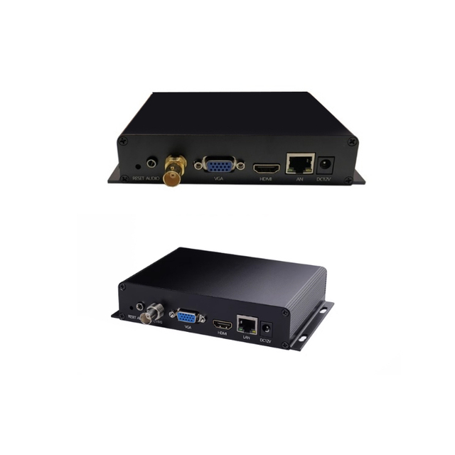 Smart 4K TV H.265 H.264 SDI VGA for IP Input Multi-Protocol Decoder
