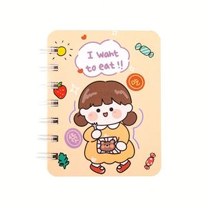 Mini Cuaderno Escolar para Estudiantes, Útiles Escolares, Cuaderno Bonito para Niños, Cuadernos Espirales Kawaii Portátiles, Diario - Product Image 1