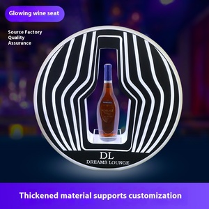 Présentoir <span class=keywords><strong>de</strong></span> siège <span class=keywords><strong>de</strong></span> vin VIP Support <span class=keywords><strong>de</strong></span> siège <span class=keywords><strong>de</strong></span> <span class=keywords><strong>champagne</strong></span> LED Affichage <span class=keywords><strong>de</strong></span> bouteille <span class=keywords><strong>de</strong></span> vin en plastique lumineux, adapté au bar KTV - Product Image 2
