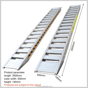 Forklift Ramps For Loading Heavy Duty Trailer Ramps Hydraulic Aluminum Loading Ramps For Truck