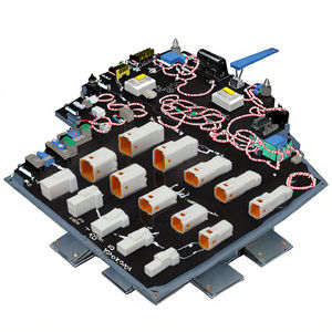 ขั้วต่อรถยนต์เยอรมัน ซีรีส์ DT DTM รุ่น DT06-2S-<span class=keywords><strong>E005</strong></span> และ <span class=keywords><strong>DT04</strong></span>-<span class=keywords><strong>2P</strong></span>-<span class=keywords><strong>E005</strong></span> สีดำ แบบปิดผนึก ตัวผู้/ตัวเมีย ทำจากทองเหลือง 2 ขา สำหรับสายไฟ DC - Product Image 3