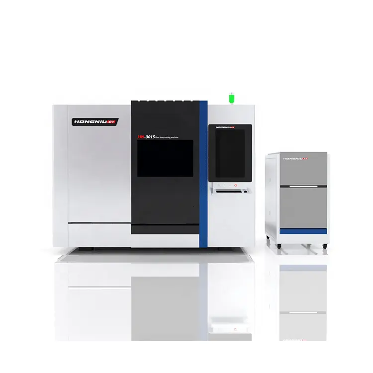 3015 6000w laser cutting machine with full surrounding enclosure design for metal steel