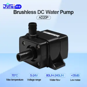 Home Use Air Conditioner Cooling DC 12V Mini Water Pump Hydroponic Machine DC Brushless Water Pump