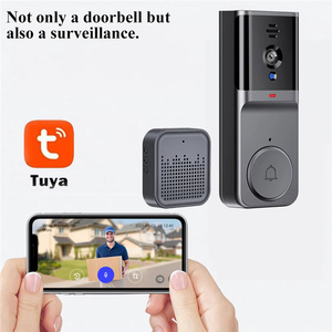 กล้องออดอัจฉริยะ Tuya WIFI 480P รุ่นใหม่ล่าสุด พร้อมอินฟราเรดมองเห็นในเวลากลางคืน เสียงสองทาง จัดเก็บข้อมูลบนคลาวด์ฟรีตลอดชีพ ปลุกผ่านเสียงดัง พร้อมเสียง Dingdang - Product Image 3