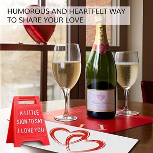 Mini segno regalo di anniversario di san valentino romantico ti amo firmare grazioso regalo di compleanno di natale per moglie - Product Image 6