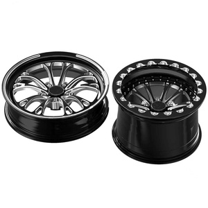 Jantes forgées Drag Racing Skinny 18x5J avant et 17x10J arrière 5x114.3 5x120 à rebord festonné pour Mustang Camaro - Product Image 3